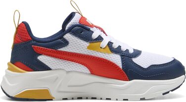 Дитячі кросівки PUMA Trinity Lite Jr - біло-червоно-сині (39 EU)