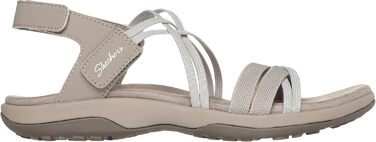 Жіночі сандалії Skechers Reggae Slim-Takes Two, світло-бежеві, розмір 37 (широкі)