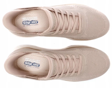 Жіночі кросівки Skechers BOBS Squad Chaos-Current Muse (117497NTGD), бежеві, розмір 39