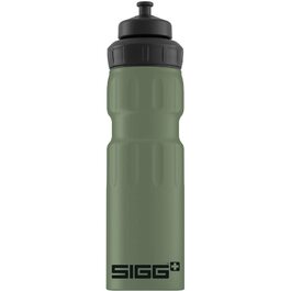 Фляга для велосипеда SIGG Alu 0.75л (Зелена) - Швейцарія, спортивний ковпачок, без BPA, легка, герметична