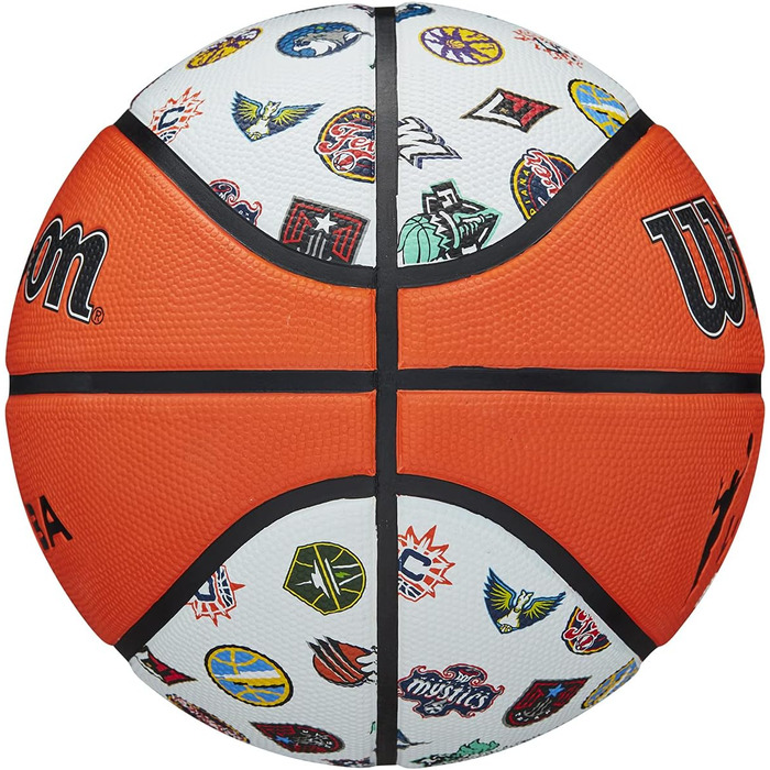 Баскетбольний м’яч Wilson NBA All Team, розмір 6, білий, унісекс