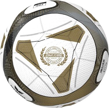 Футбол Erima Hybrid Training білий/золотий, унісекс, для дорослих, 5