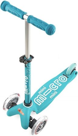 Дитячий самокат Micro Mobility Mini Micro Deluxe, бірюзовий, 85 см