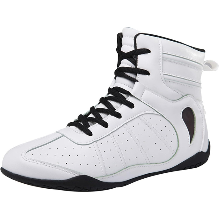 Жіночі боксерські черевики для фітнесу та боротьби, дихаючі, білі (35 EU)