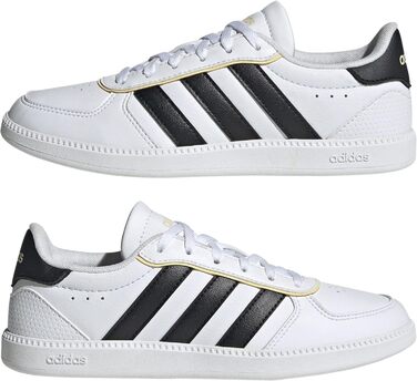 Дитячі кросівки Adidas Breaknet Sleek Junior (38 2/3 EU) – Біло-чорно-помаранчеві