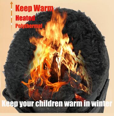 Дитячі зимові шкарпетки-черевики для хлопчиків та дівчаток, теплі, з підкладкою, для активного відпочинку, трекінгу та хайкінгу, легкі, неслизькі, зимові черевики, армійний зелений, розмір EU25-36