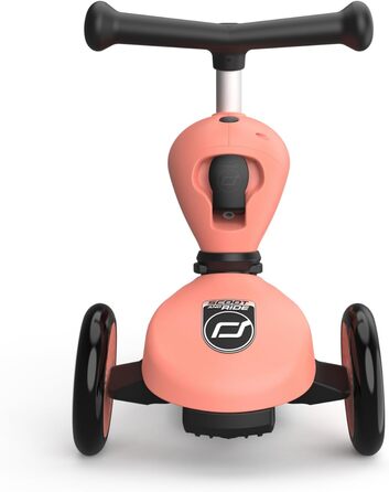 Kickboard Highway Kick 1 Scoot & Ride 2-в-1 з сидінням - персиковий колір, універсальний розмір