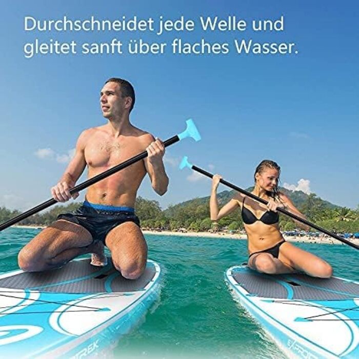SUP-дошка Exprotrek для сапсерфінгу, надувна, Stand Up Paddle Board