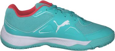 Дитячі кросівки PUMA Solarflash Jr для легкої атлетики (37 EU, Elektro Aqua Sunblaze Puma White)