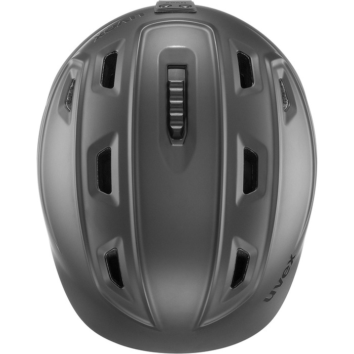 Шолом гірськолижний uvex fierce - чорний матовий, 55-59 см, регулювання розміру