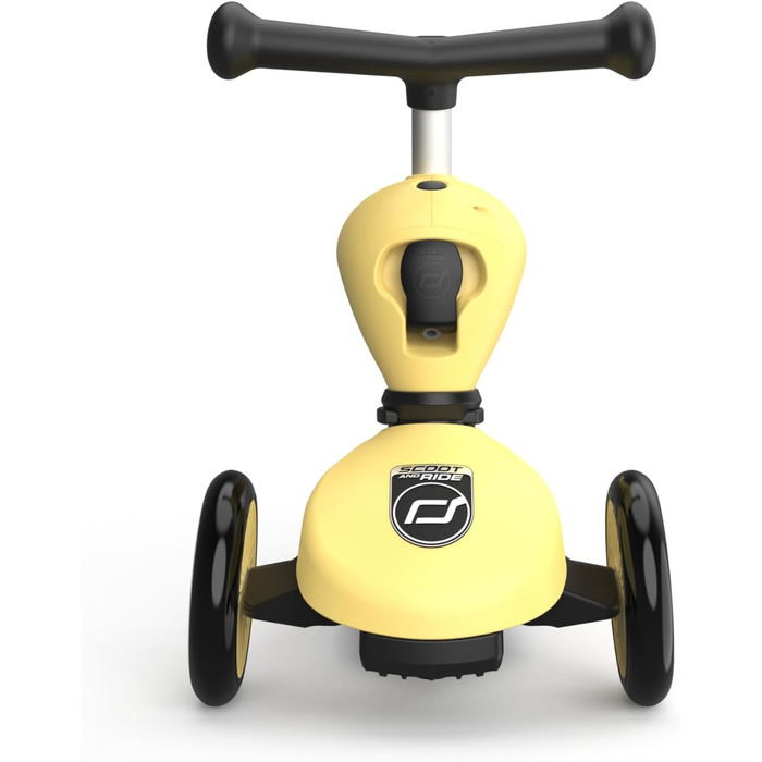 Kickboard Highway Kick 1 Scoot & Ride 2-в-1 з сидінням (жовтий)