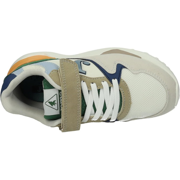 Дитячі спортивні кросівки Joma J3080S2516V, на липучці, еластичні шнурки, багатоколірні, для хлопчиків (30 EU, Бежевий)