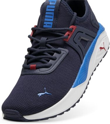 Кросівки PUMA Pacer 23 для чоловіків, чорні з червоним та синім, 46 EU