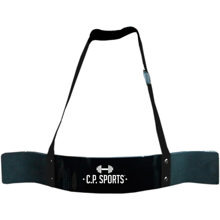 C.P. Sports Армбластер для бодібілдингу, силових тренувань і важкої атлетики – біцепс-тренажер, тріцепс-бластер, чорний