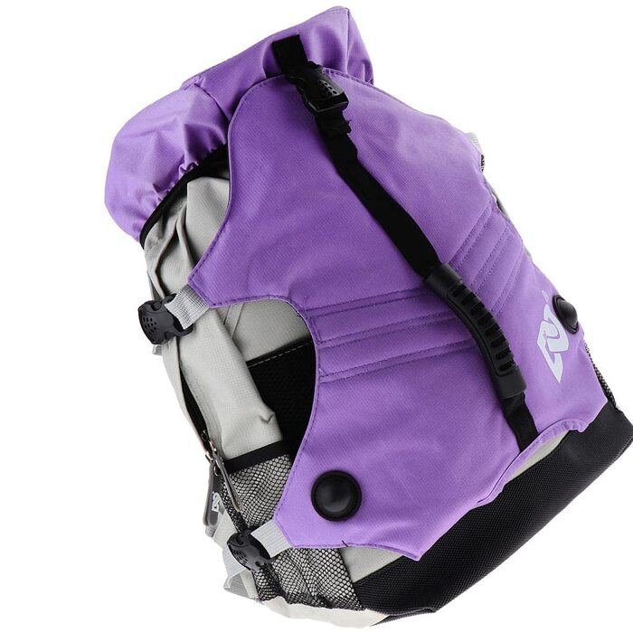 Рюкзак Harayaa для роликів та інлайнів, фіолетовий: зручне зберігання