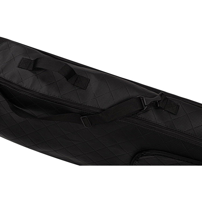 Чохол для сноуборда преміум-класу, 170 см, чорний, з водонепроникного поліестеру, з ручкою та плечовим ременем