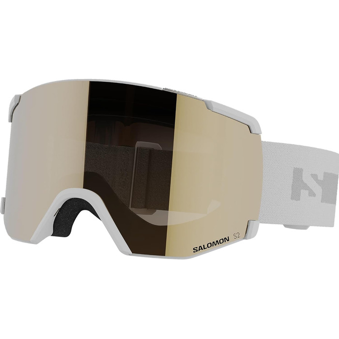 Окуляри для сноуборду та гірських лиж Salomon S/view Access Unisex, білі, універсальний розмір