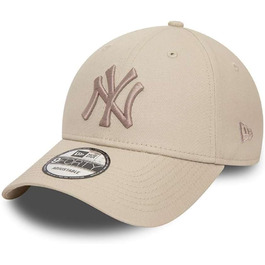 Кепка бейсболка New Era 9Forty Strapback New York Yankees Stone Beige