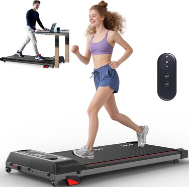 CharonFit біговий тренажер для дому Walking Pad: потужність 2.25 PS, вантажопідйомність 100 кг, нахил 4%, швидкість 1-10 км/год