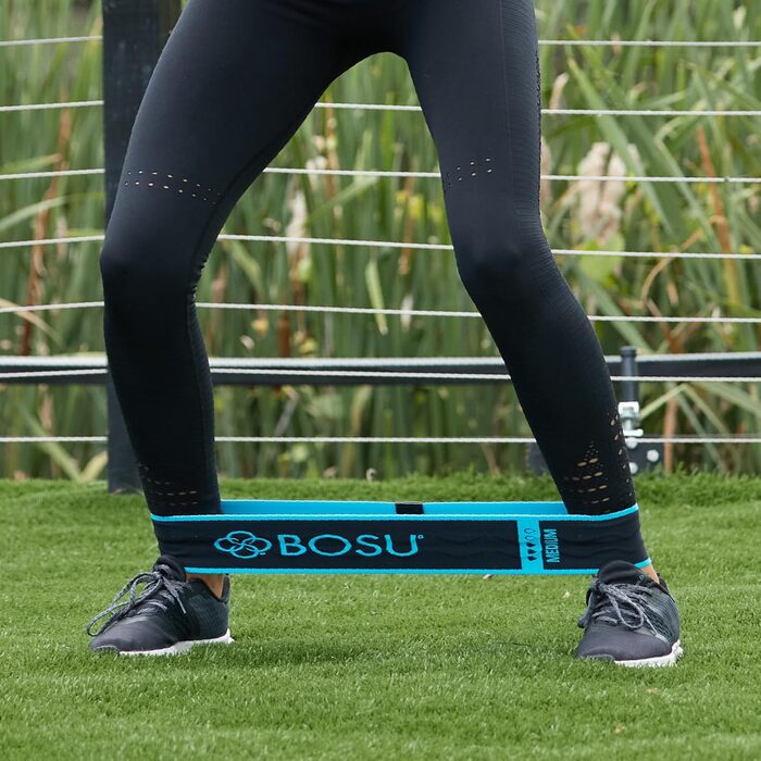 Еластичні стрічки Bosu для фітнесу (3 шт.), різнокольорові