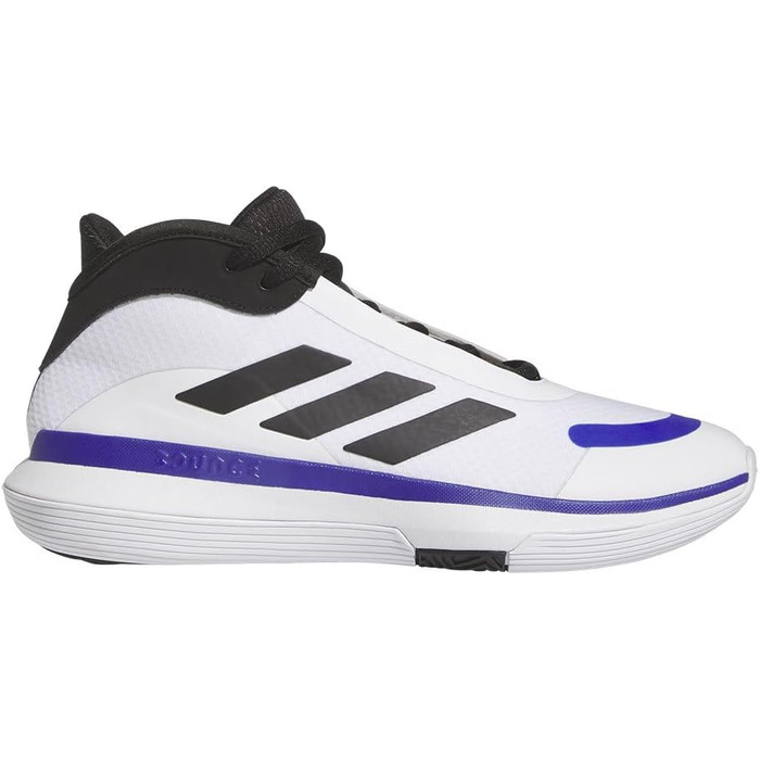 Кросівки Adidas Bounce Legends Low Unisex для баскетболу, 42 EU, Cloud White/Core Black/Lucid Blue