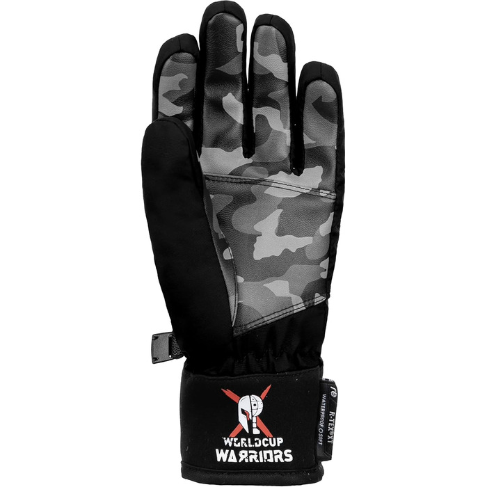 Дитячі лижні рукавички Reusch Warrior R-Tex XT – водонепроникні, вітрозахисні, дихаючі, теплі зимові спортивні рукавички для катання на лижах та сноуборді