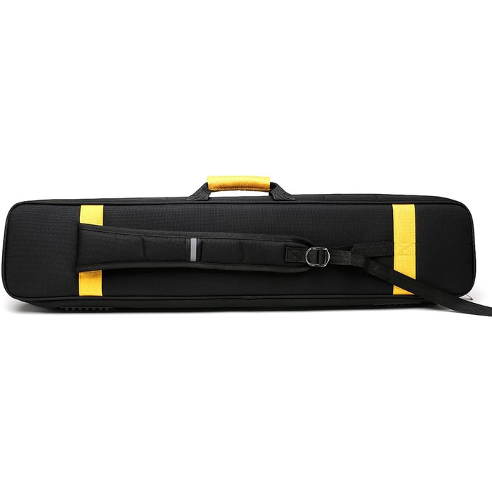 Чохол для кия бiльярду, рюкзак 4x4, жовтий, для 4 київ, чорний