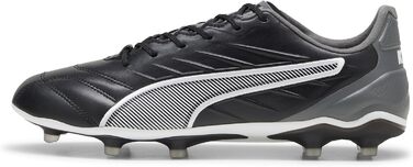 Футбольне взуття PUMA King Pro Fg/Ag, 45 EU, чорний/білий/темно-сірий