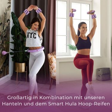 Ваги для рук та ніг Swiss Activa+ для жінок: регульовані ваги для зап'ястя та щиколотки, високоякісне обладнання для гімнастики