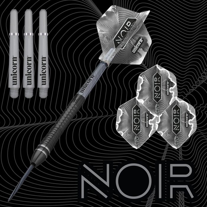 Дартс-набір Unicorn Gary Anderson Noir Phase 6, професійний