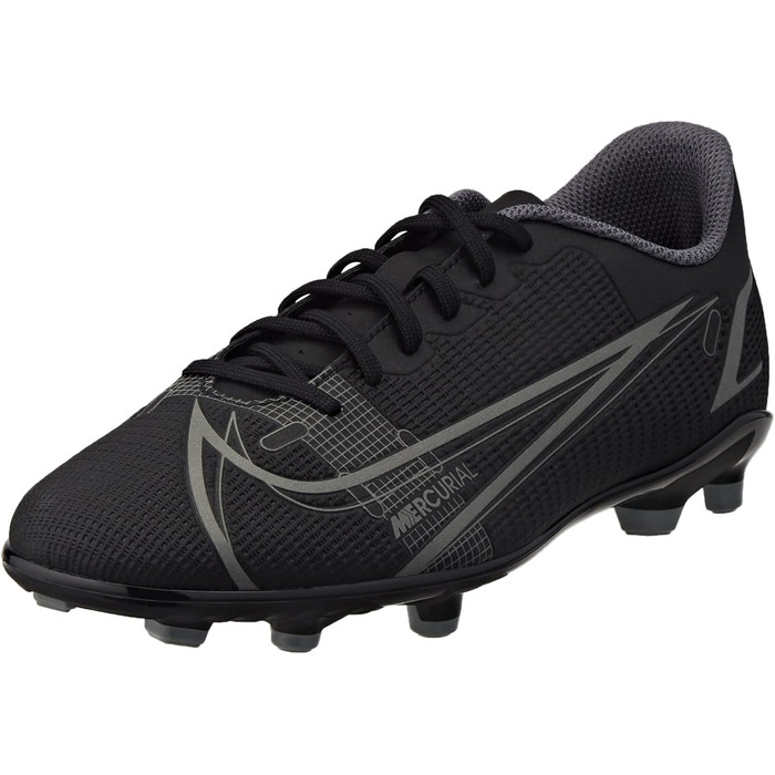 Дитячі футбольні бутси Nike Jr. Vapor 14 Club FG/MG, 37.5 EU, чорний/сірий/чорний
