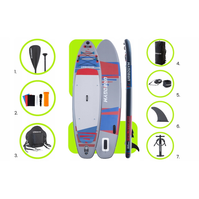 SUP-дошка Urbogym Hailstorm, 320 см