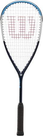 Сквош-ракетка Wilson Ultra Team, графіт/алюміній, синя/срібляста
