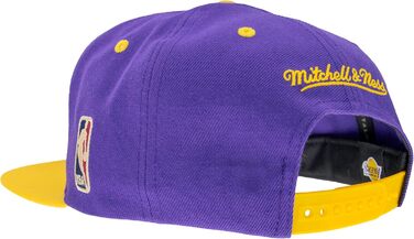 Кепка Mitchell & Ness NBA Lakers Snapback, Lila/Gelb (Універсальний розмір)
