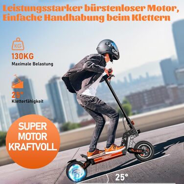 Електросамокат для дорослих TODIMART G2/S9/13, 40-90 км, 10