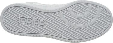 Жіночі баскетбольні кросівки Adidas Hoops 2.0 Mid, 44 EU, білий/сріблястий