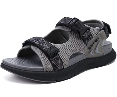 Чоловічі сандалі OncaI Wandersandalen для пляжу та спорту, сірі, 46 EU
