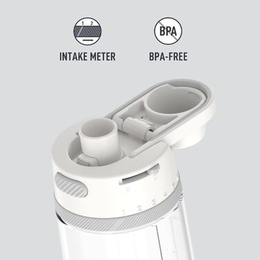 Термос-пляшка з носиком Thermos Graupel, біла, 680 мл