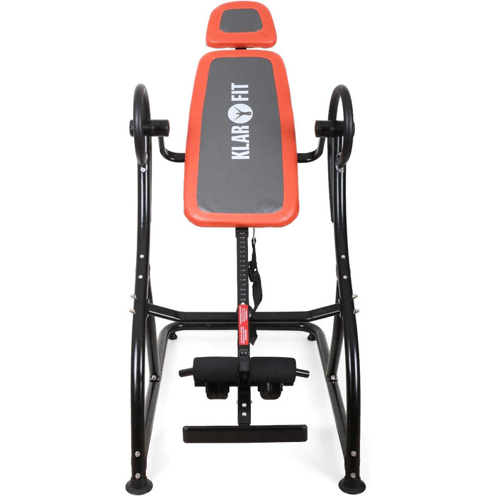Інверсійний стіл Klarfit Relax Zone Comfort для розтягування хребта, регульований тренажер до 150 кг, для всіх вікових груп, легка збірка
