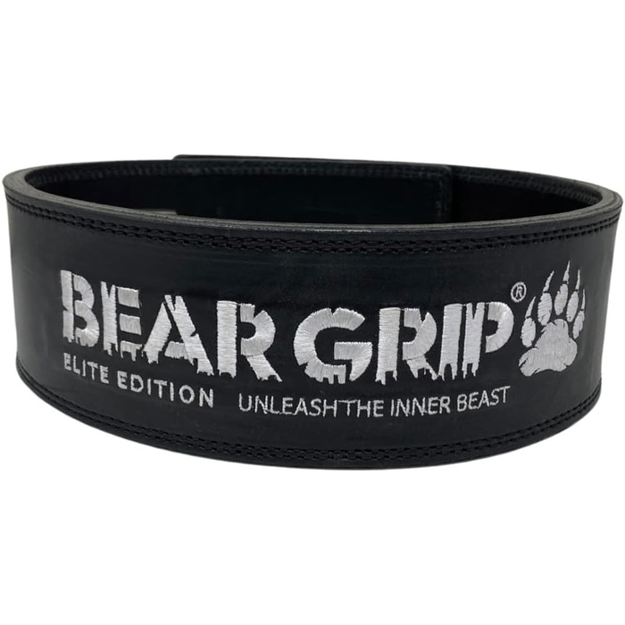 Пояс для пауерліфтингу BEAR GRIP Power Belt Elite Edition, преміум, подвійний, для важкої атлетики