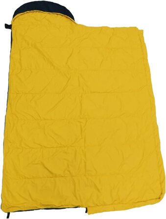 Легкий спальний мішок Trek Comfort від outdoorer (880г) – дорослий туристичний спальник, блакитний, компактний (28x15 см)