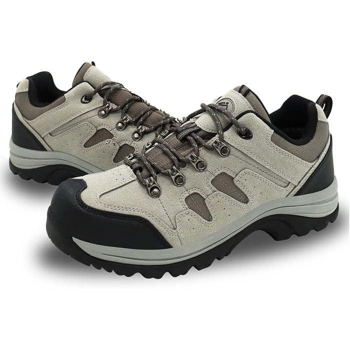 Черевики для ходьби CC Los - водонепроникні чоловічі туристичні черевики, зручні, легкі, дихаючі, розмір 40-48, коричневі. Водонепроникні, Outdoor, 1 розмір більше