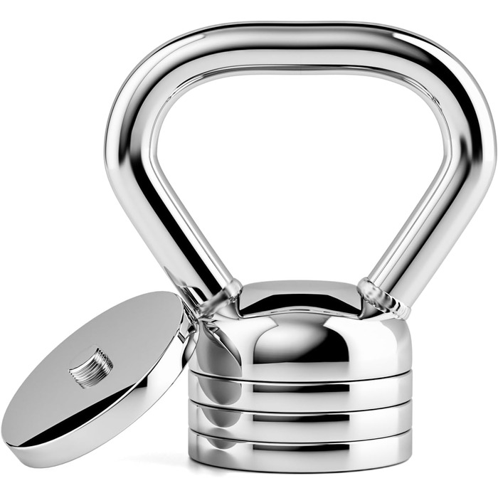 Кетлбел Northdeer сталевий регульований 5/10 кг - гиря для силових тренувань, фітнесу та домашніх тренувань