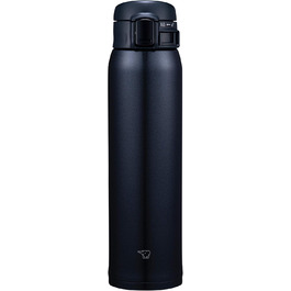 Термокружка Zojirushi SM-SR60, 0.6 л, нержавіюча сталь, 6 годин зберігання тепла/холоду, чорна, унісекс