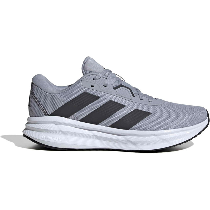 Кросівки для бігу Adidas Galaxy 7 чоловічі, Halo Silver/Carbon/Core Black, 47 1/3 EU