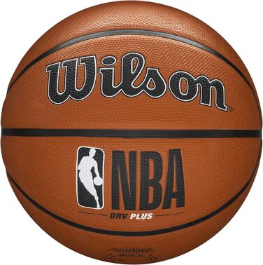 Баскетбольний м’яч Wilson NBA Drv Plus 5, коричневий, універсальний