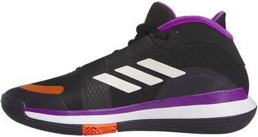Кросівки Adidas Bounce Legends Low Unisex для баскетболу (44 2/3 EU, чорний/фіолетовий/чорний)