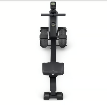 Гребний тренажер Hop-Sport HS-080R Aspen магнітний чорно-золотистий