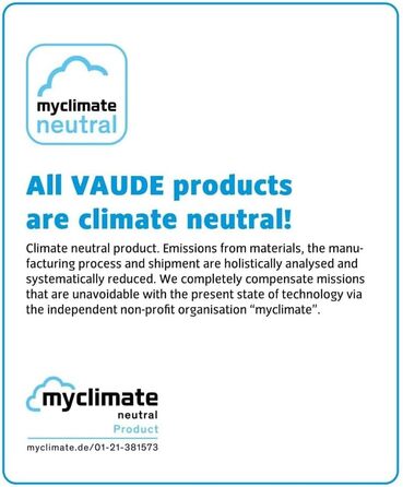 Велосумка VAUDE Recycle Back, універсальний розмір, коричнева, екологічний матеріал