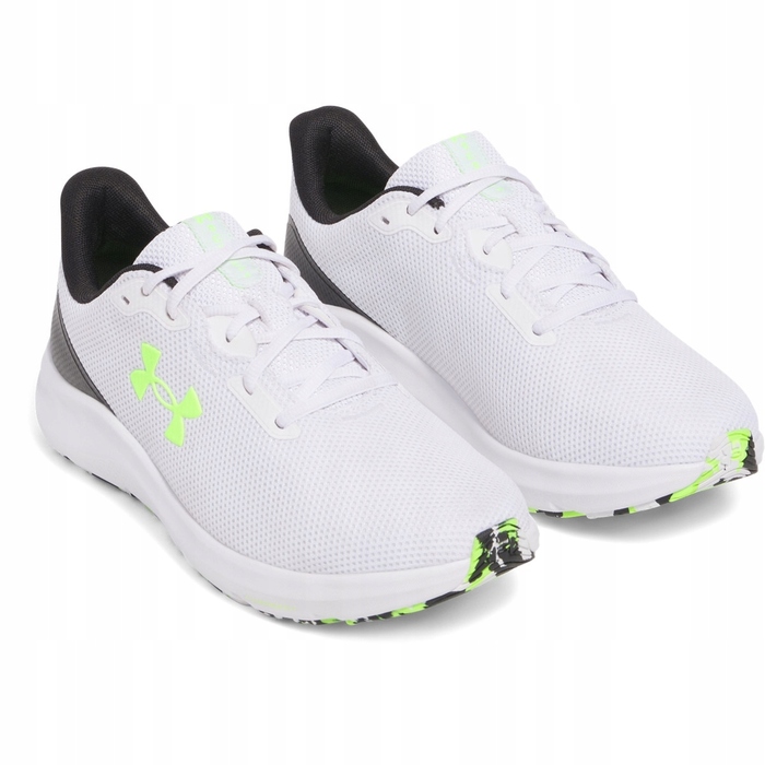 Чоловічі кросівки для бігу Under Armour UA Charged Pursuit 4, чорні, розмір 44